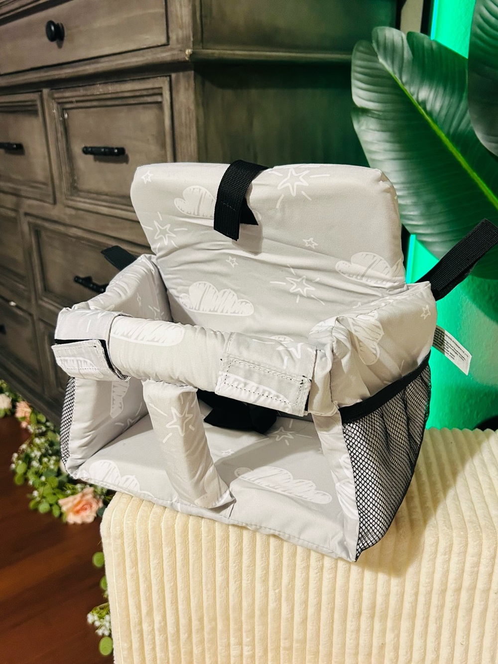 Shopping car seat pad